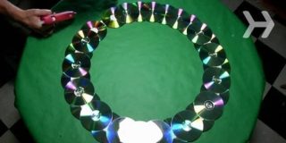 Χριστουγεννιάτικο στεφάνι από CD | Xmas Decoration video