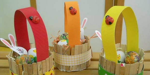 Πασχαλινό Καλαθάκι. Πώς να το φτιάξετε - Κατασκευή