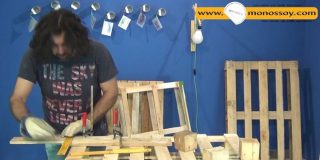 Φωτιστικό από ξύλινη παλέτα. Φτιάξτε το μόνοι σας Video Howto