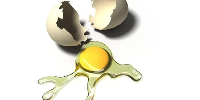 Σπασμένο αυγό - Πως βγαίνουν οι λεκέδες από αυγό στα ρούχα | Howto DIY Lekedes