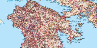 Πελοπόννησος χάρτης. Κατεβάστε τον Τουριστικό Χάρτη Πελοποννήσου σε μορφή Pdf και σε υψηλή ανάλυση | Peloponnese download Map