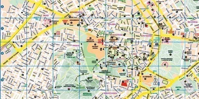 Χάρτες οδικής πρόσβασης για μέσα μαζικής μεταφοράς, Μετρό Αθήνας & Προαστιακός, Διεθνές Αεροδρόμιο Αθηνών «Ελευθ. Βενιζέλος»