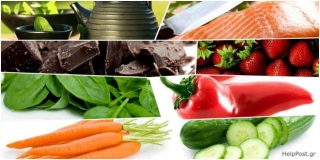 Κόκκινες πιπεριές, μαύρη σοκολάτα, σολομός, φράουλες, πράσινο τσάι, σπανάκι, καρότα, αγγούρι - 8 υπέρ τροφές για υγιές δέρμα