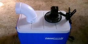 Φτιάξτε μόνοι σας κλιματιστικό με πάγο και ανεμιστήρα