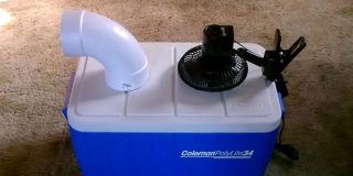 Φτιάξτε μόνοι σας κλιματιστικό με πάγο και ανεμιστήρα