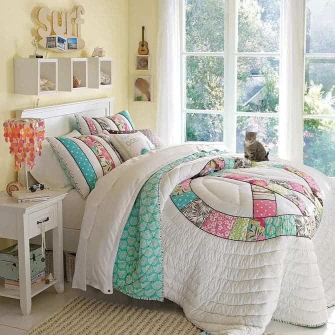  Ιδέες και σχέδια για παιδικά δωμάτια - υπνοδωμάτια κοριτσιών (στυλ, χρώμα, μοτίβα, διακόσμηση) | Girls Room Designs ● Νο 100