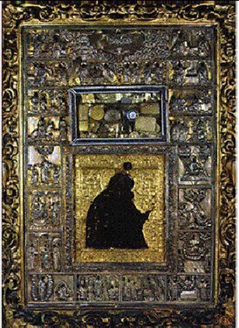 Παναγία Χαιρετισμών ή Μυροβλύτισσα - Ιερά Μονή Διονυσίου