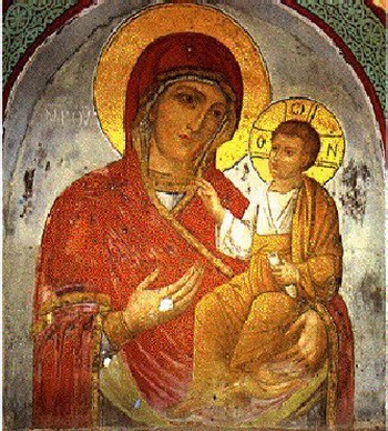 Παναγία Πυροβοληθείσα - Ιερά Μονή Βατοπεδίου