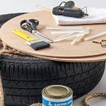 Πως να φτιάξετε ένα σκαμπό από λάστιχο αυτοκινήτου