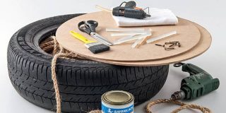 Πως να φτιάξετε ένα σκαμπό από λάστιχο αυτοκινήτου