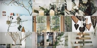 Photo gallery με ιδέες για Σκανδιναβικό στυλ Χριστουγεννιάτικης διακόσμησης - Scandinavian Christmas Decorating Ideas