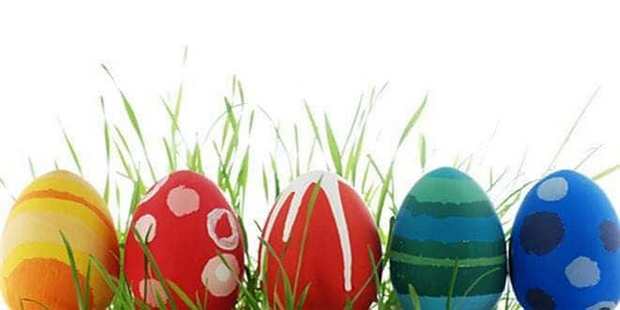 Αυγά του Πάσχα σε διάφορα φυσικά - οικολογικά χρώματα