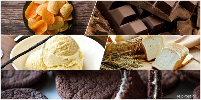 Σοκολάτα, πατατάκια, γεμιστά μπισκότα, άσπρο ψωμί του τοστ και παγωτό, οι 5 πιο εθιστικές τροφές που προκαλούν εθισμό