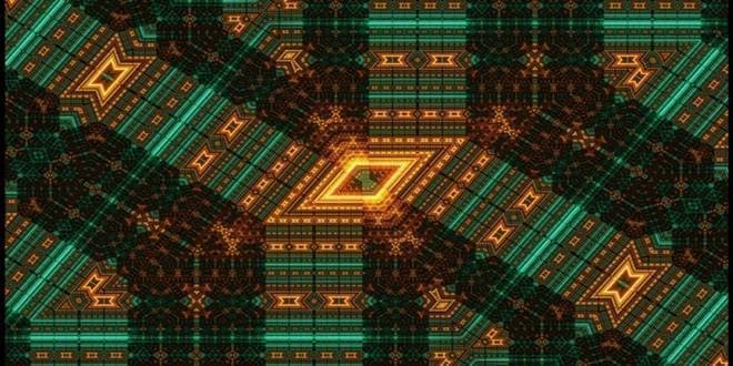 The Parallelogram - The Alien Flatland Fractal παραπέμπει νοητά στο γεωμετρικό σχήμα Παραλληλόγραμμο - Parallelogram Shape