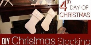 Χριστουγεννιάτικες Κάλτσες για το τζάκι ή τη πόρτα. Xmas DIY Video