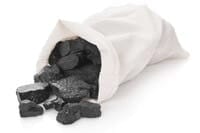 Κάρβουνα για μπάρμπεκιου - BBQ και ψησταριά σε τσουβάλι. Ψήσιμο και ψήστης ● Charcoal - Κarvouna