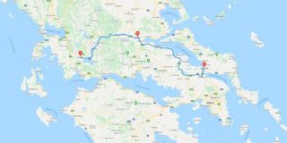 Υπολογισμός διαδρομής σε χάρτη. Οδήγηση, πεζοπορία σε Km και ώρες | Multiple Destination Route Planner – Google Maps