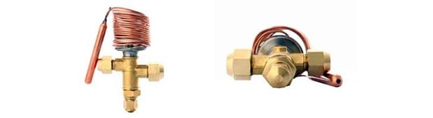 Η εκτονωτική διάταξη ή τριχοειδής σωλήνας ή εκτονωτική βαλβίδα Η εκτονωτική διάταξη ή τριχοειδής σωλήνας ή εκτονωτική βαλβίδα