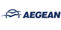 Logo Aegean Airlines - Αεροπορία Αιγαίου. Ιδιωτική αεροπορική εταιρεία της Ελλάδας