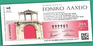 Απόκομμα - υπόδειγμα από λαχνό για το Εθνικό Λαχείο έκδοσης 271 - Εθνικό Λαχείο και κληρώσεις 2025